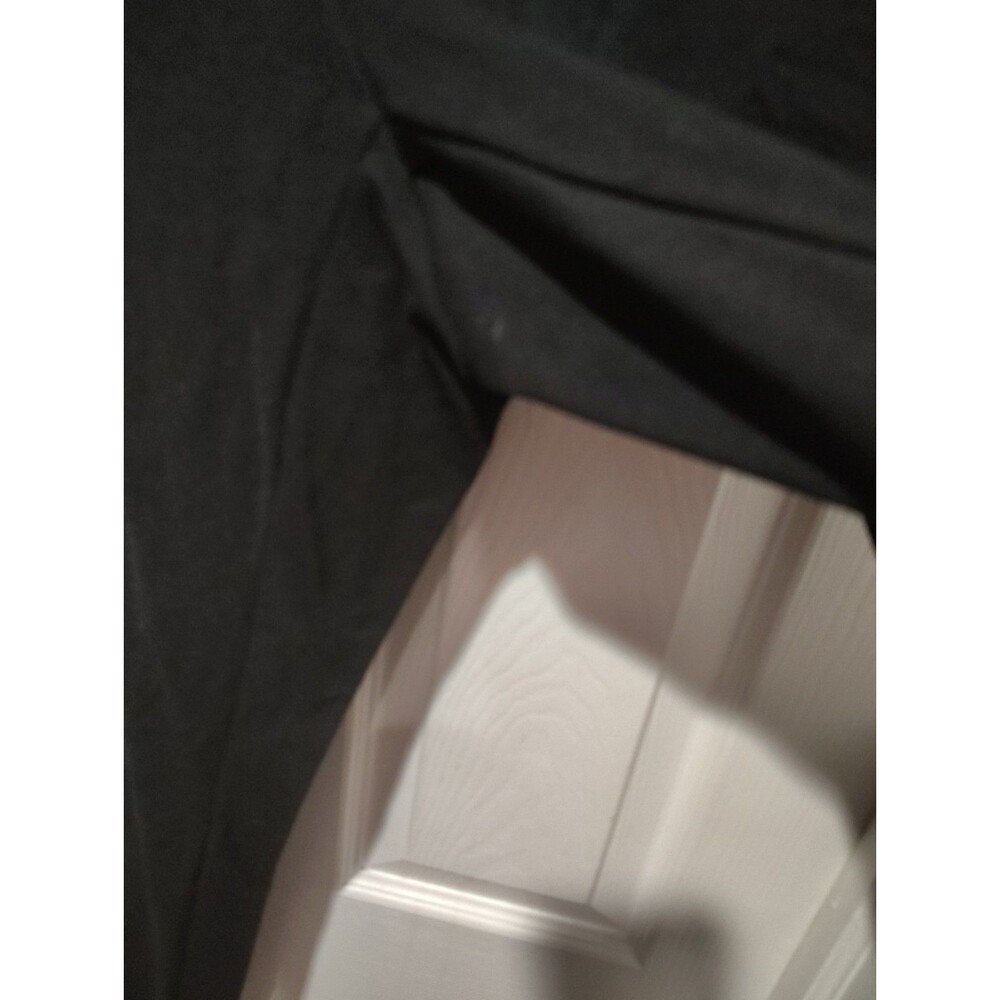 Anne Klein Womens Plus Size 18W Black Stretch Pants Gold Zipper Pocket Classic - Picture 5 of 9